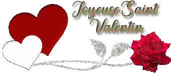 Gif animé joyeuse Saint Valentin doeur 